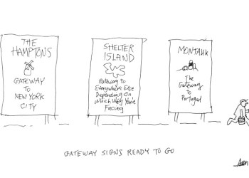 Dan Gateway Signs Cartoon