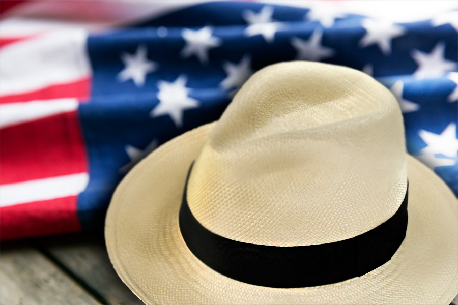 Dan Hat American Flag President