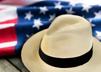 Dan Hat American Flag President