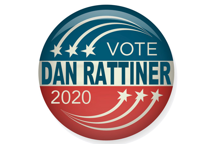 Vote for Dan Rattiner in 2020!
