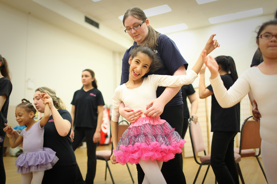 Dancing Dreams gives children with disabilities the opportunity to dance.