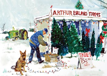 Dan's Papers cover by Mickey Paraskevas (Detail)