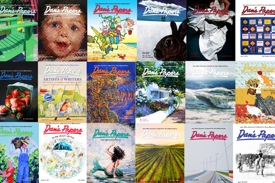 Just some of the 2013 Dan's Papers covers...