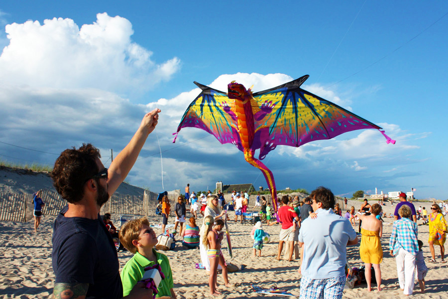 Kites take flight at Dan's Kite Fly!