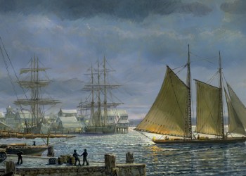 Dan's Papers Cover (detail) by Doug Zider