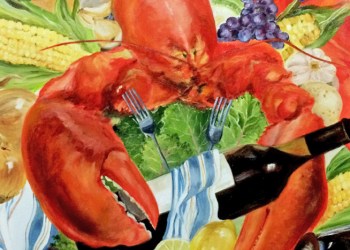 Dan's Papers cover art (detail) by Gia Schifano