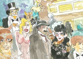 Dan's Papers Cover by Don Duga (Detail)