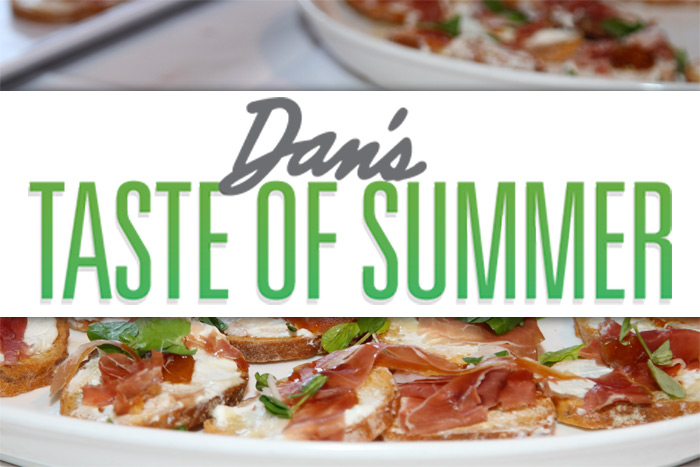 Dan's Taste of Summer art logo