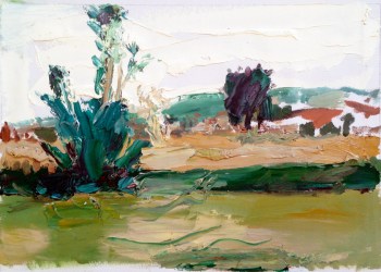 Work from Darius Yektai's Two Weeks in Umbria at Tripoli Gallery