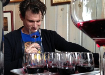 Jamesport Vineyard winemaker Dean Babiar