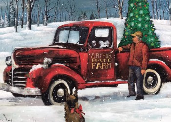 December 23, 2016 Dan's papers cover art by Mickey Paraskevas DETAIL