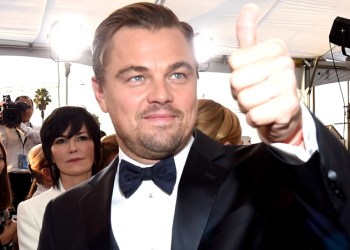 Leonardo DiCaprio at the SAG Awards