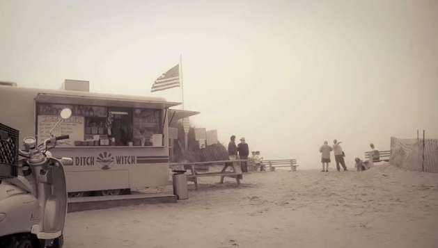 Ditch With food truck in Montauk