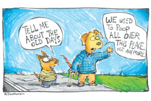 Dog rules Cartoon by Mickey Paraskevas