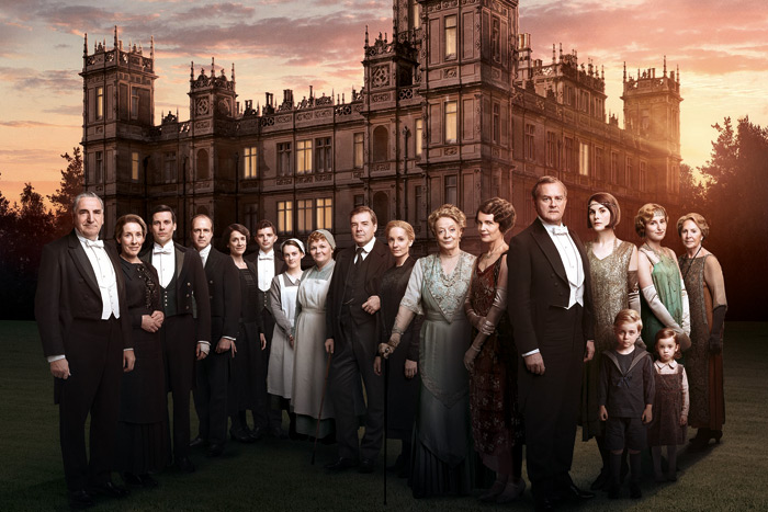 The cast of Masterpiece "Downton Abbey" on PBS