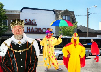 Abiding by the dress code in Sag Harbor