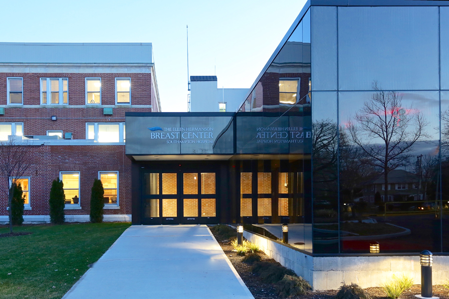 The Ellen Hermanson Breast Center at Southampton Hospital.