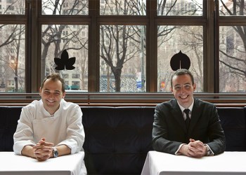 Eleven Madison Park chef Daniel Humm and restaurateur Will Guidara