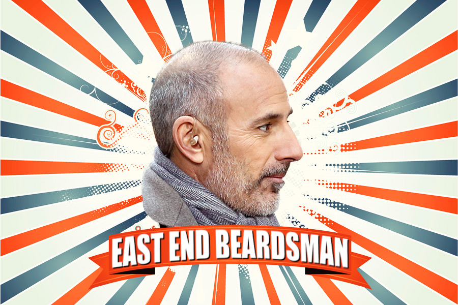 East End Beardsman Matt Lauer