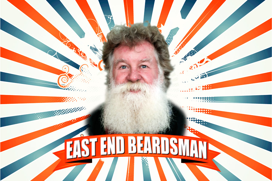 East End Beardsman and farmer-poet Scott Chaskey.