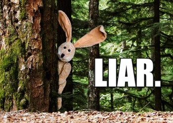 The Easter Bunny Is a Liar
