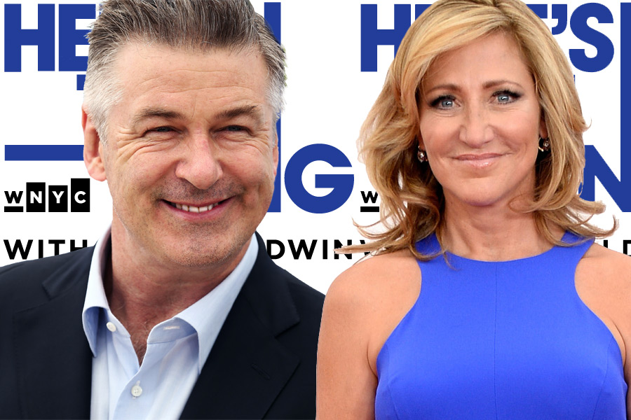 Alec Baldwin interviewed Edie Falco on Here's the Thing,