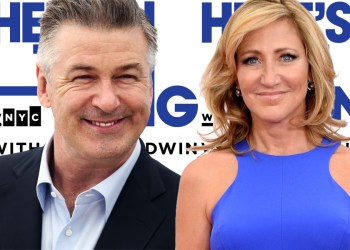 Alec Baldwin interviewed Edie Falco on Here's the Thing,