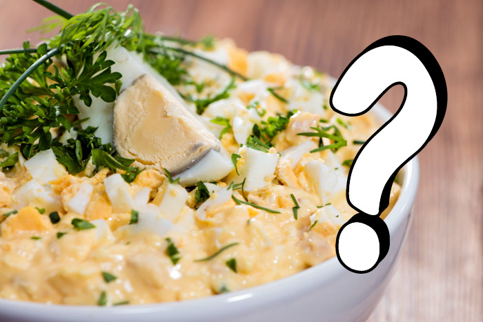 Police are asking locals to report all fabulous egg salad to the authorities