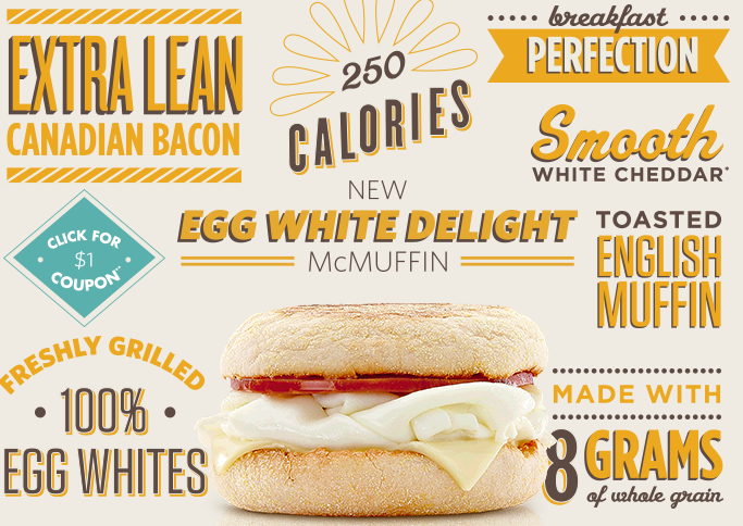 Egg White Delight McMuffin