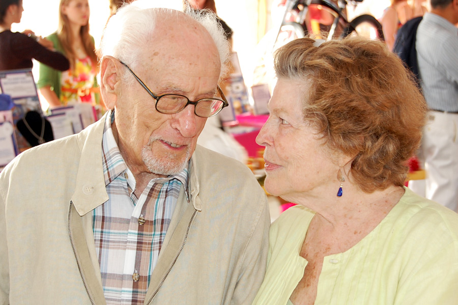 Eli Wallach and Anne Jackson at the Bay Street Gala