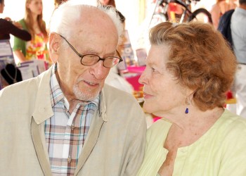Eli Wallach and Anne Jackson at the Bay Street Gala