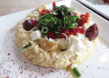 Cowfish’s fabulous hummus with feta