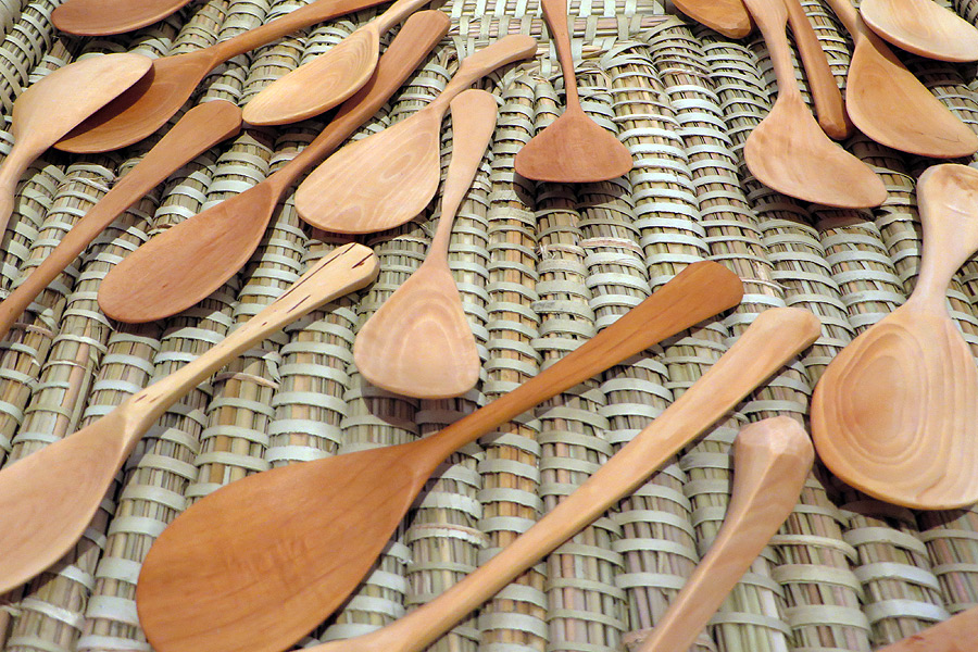 Handcrafted spoons by Montauk's Ted Hubbard