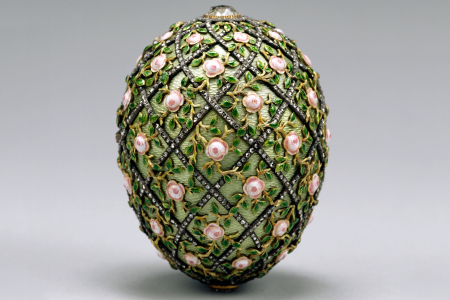 Fabergé "Rose Trellis" egg, 1907