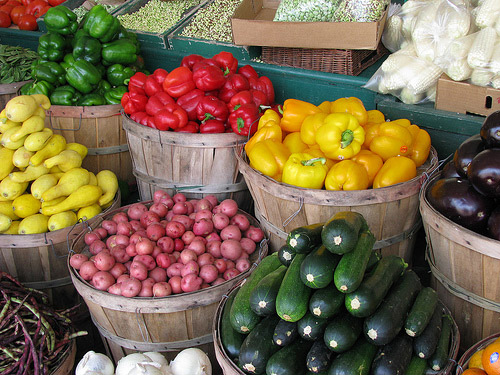 Farmers Market veggies