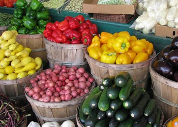 Farmers Market veggies