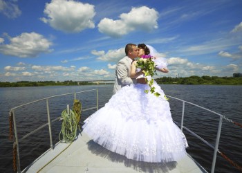 Getting married on a ferry, how romantic—or not