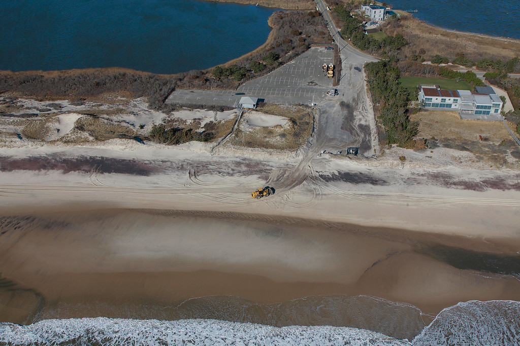 Flying Point Beach Aerial December 28, 2012