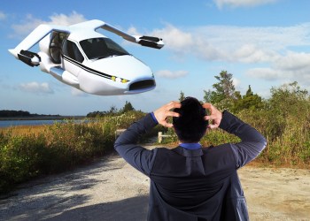 Flying Car in the Hamptons