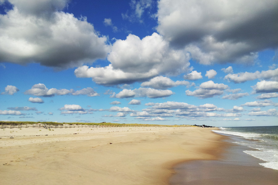 Flying Point Beach in Water Mill