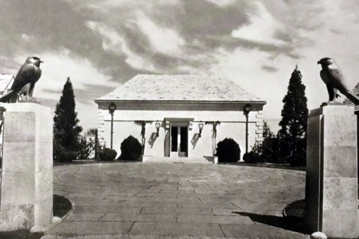 Vintage photo of Four Fountains