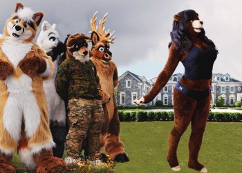 Furries at Hodgegrass Mansion