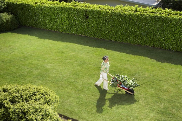 Woman Gardening