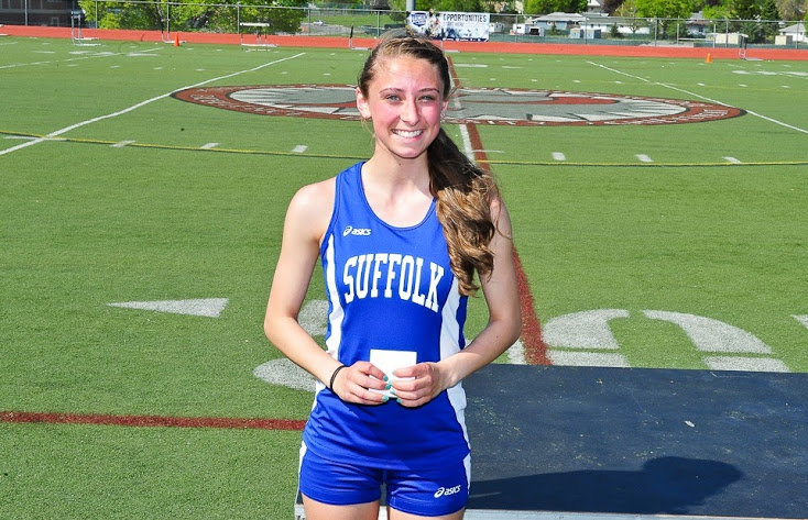 Gabrielle Mason of Westhampton Beach received a Superior Academic Award for Track and Field