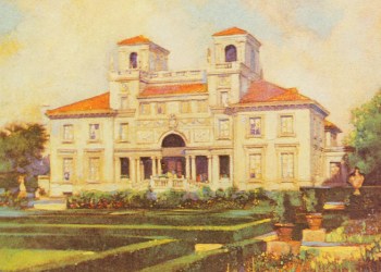 Garden facade at Villa Mille Fiori from Gary Lawrance Collection