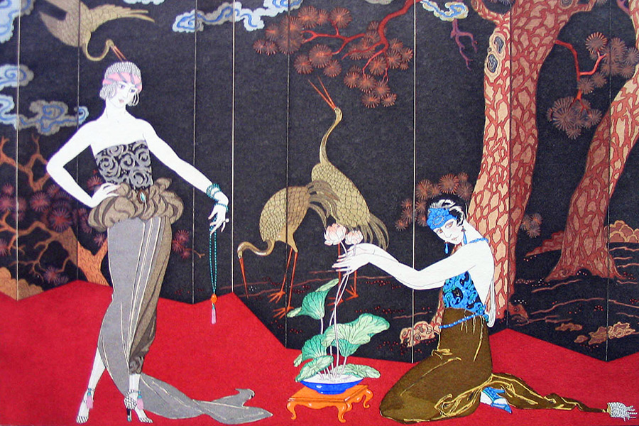 George Barbier Le Gout des Laques Amy Zerner