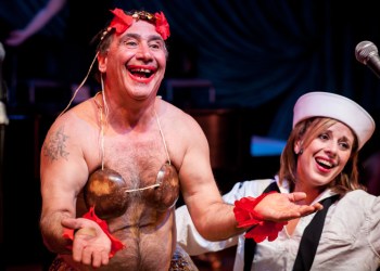 Richard-Gardini and Shannon DuPuis in South Pacific