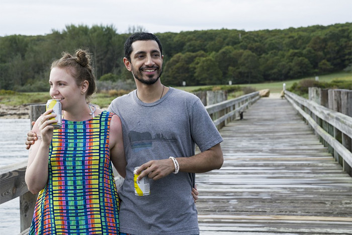 Lena Dunham and Riz Ahmed enjoy Montauk in the "Girls" Season 6 premiere