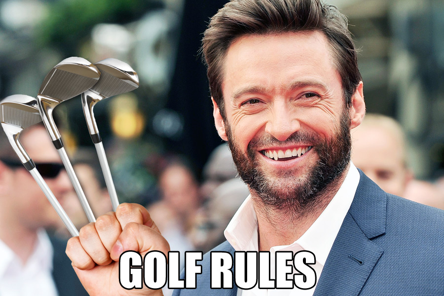 Hugh Jackman likes golf