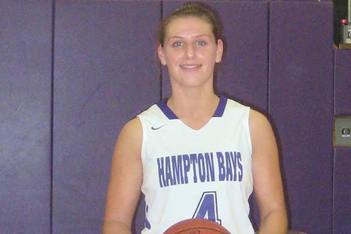 Hampton Bays High School senior Alexis Fotopoulos